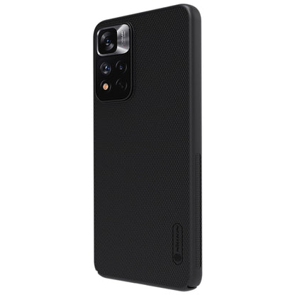For Xiaomi Redmi Note 11 Pro Glogal / 11 Pro Glogal 5G / 11 Pro+ 5G India / 11E Pro 5G NILLKIN Frosted Concave-convex Texture PC Case (Black), For Xiaomi Redmi Note 11 Pro Glogal