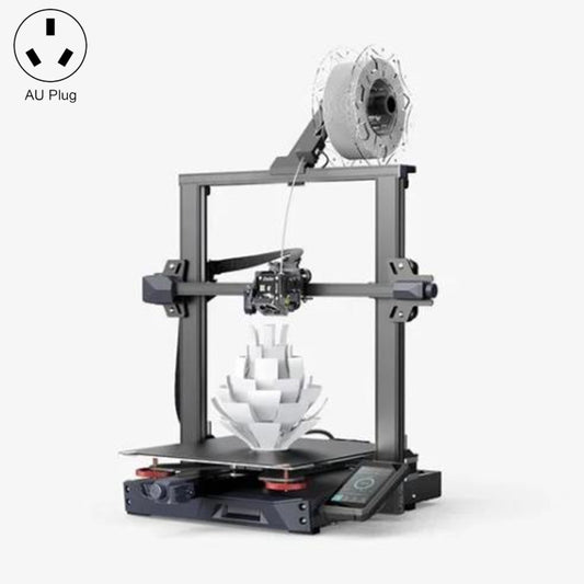 طابعة ثلاثية الأبعاد Ender-3 S1 Plus كاملة المعدن ثنائية التروس كبيرة الحجم، قابس أسترالي، قابس بريطاني، قابس أمريكي، قابس أوروبي