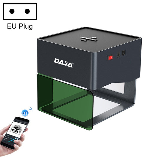 آلة نقش ليزر صغيرة DAJA DJ6 CNC DIY، قابس الاتحاد الأوروبي، قابس الولايات المتحدة، قابس المملكة المتحدة