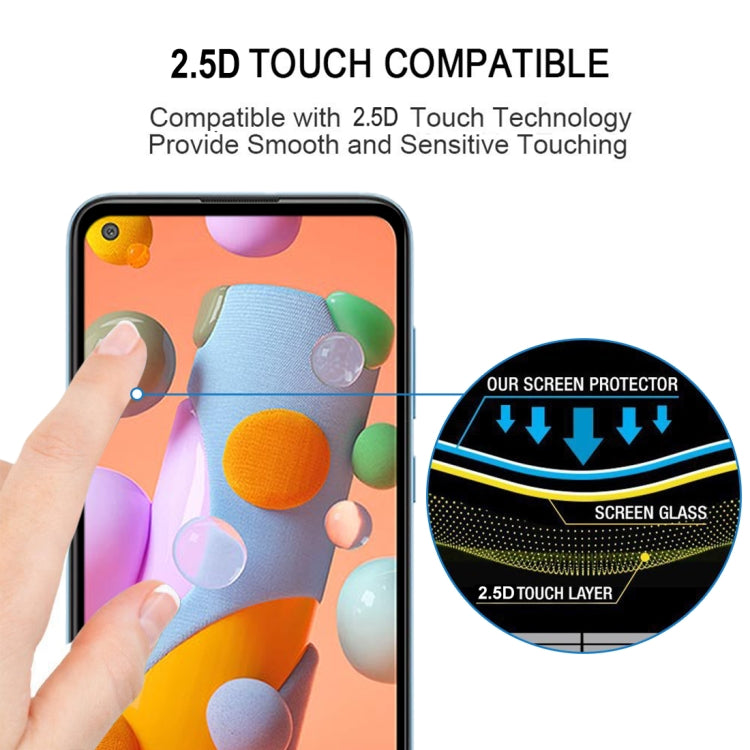 9H Surface Hardness 2.5D Full Glue Full Screen Tempered Glass Film, For Galaxy A11, For Galaxy A21, For Galaxy A31, For Galaxy A41, For Galaxy A51, For Galaxy A71 / A71s 5G UW, For Galaxy A71 5G/M54/F54, For Galaxy A81, For Galaxy A91, For Galaxy M21��...