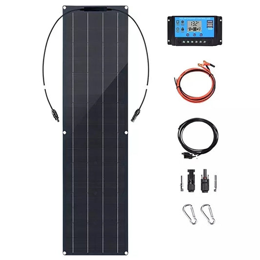 PV System Solar Panel, 50W Single Board with 40A Controller, 50W Single Board, 100W Dual Board with 40A Controller, 100W Dual Board