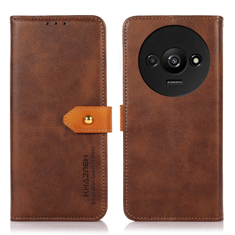 KHAZNEH Cowhide Texture Flip Leather Phone Case, For Xiaomi Poco F6 / Redmi Turbo 3, For Xiaomi Poco F6 Pro, For Xiaomi Redmi K70 5G / K70 Pro 5G, For Xiaomi Redmi A3, For Xiaomi Redmi Note 13 Pro 4G / POCO M6 Pro, For Xiaomi Redmi Note 13 4G����������...
