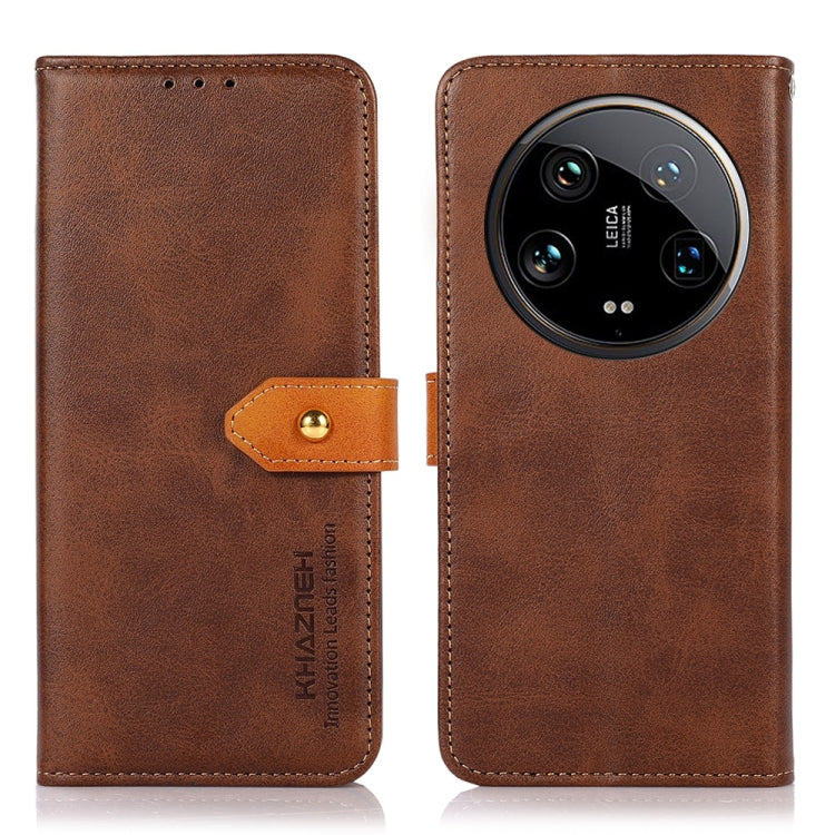 KHAZNEH Cowhide Texture Flip Leather Phone Case, For Xiaomi Poco F6 / Redmi Turbo 3, For Xiaomi Poco F6 Pro, For Xiaomi Redmi K70 5G / K70 Pro 5G, For Xiaomi Redmi A3, For Xiaomi Redmi Note 13 Pro 4G / POCO M6 Pro, For Xiaomi Redmi Note 13 4G����������...
