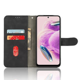 Skin Feel Magnetic Flip Leather Phone Case