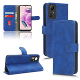 Skin Feel Magnetic Flip Leather Phone Case