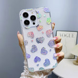 Little Star Series Glitter Powder TPU Phone Case