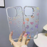 Little Star Series Glitter Powder TPU Phone Case