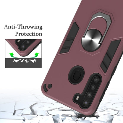 2 in 1 Armour Series PC + TPU Protective Case with Ring Holder, For Samsung Galaxy A21(EU Version), For Samsung Galaxy A31, For Xiaomi Redmi Note 9S, For Motorola Moto G8 Power
