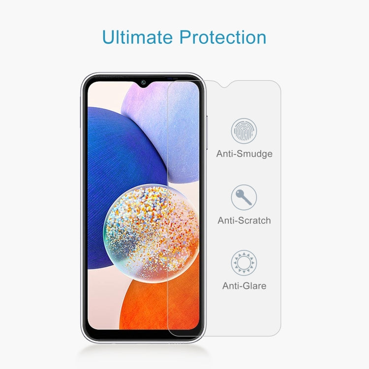 0.26mm 9H 2.5D High Aluminum Tempered Glass Film, For Samsung Galaxy A14 5G / 4G / M14, For Samsung Galaxy A13 4G / A13 / A23 5G, For Samsung Galaxy A34 5G, For Samsung Galaxy A54 5G, For Samsung Galaxy A33 5G, For Samsung Galaxy A52s 5G / A23s��������...