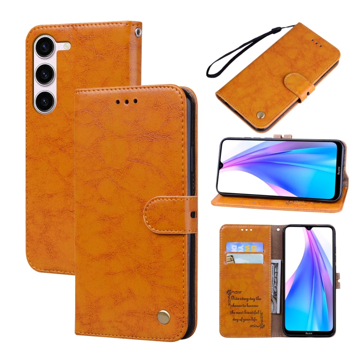 Oil Wax Texture Leather Phone Case, For Samsung Galaxy A05, For Samsung Galaxy A24 4G, For Samsung Galaxy A14 4G / 5G, For Samsung Galaxy A34 5G, For Samsung Galaxy A54 5G, For Samsung Galaxy A04E, For Samsung Galaxy S23 Ultra 5G�����������������������...
