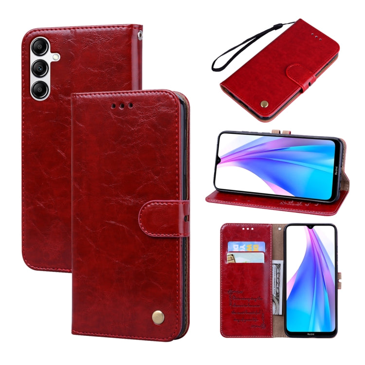 Oil Wax Texture Leather Phone Case, For Samsung Galaxy A05, For Samsung Galaxy A24 4G, For Samsung Galaxy A14 4G / 5G, For Samsung Galaxy A34 5G, For Samsung Galaxy A54 5G, For Samsung Galaxy A04E, For Samsung Galaxy S23 Ultra 5G�����������������������...