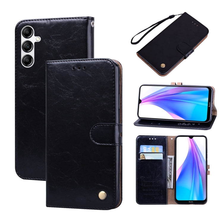 Oil Wax Texture Leather Phone Case, For Samsung Galaxy A05, For Samsung Galaxy A24 4G, For Samsung Galaxy A14 4G / 5G, For Samsung Galaxy A34 5G, For Samsung Galaxy A54 5G, For Samsung Galaxy A04E, For Samsung Galaxy S23 Ultra 5G�����������������������...