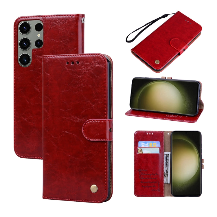 Oil Wax Texture Leather Phone Case, For Samsung Galaxy A05, For Samsung Galaxy A24 4G, For Samsung Galaxy A14 4G / 5G, For Samsung Galaxy A34 5G, For Samsung Galaxy A54 5G, For Samsung Galaxy A04E, For Samsung Galaxy S23 Ultra 5G�����������������������...