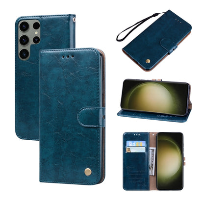 Oil Wax Texture Leather Phone Case, For Samsung Galaxy A05, For Samsung Galaxy A24 4G, For Samsung Galaxy A14 4G / 5G, For Samsung Galaxy A34 5G, For Samsung Galaxy A54 5G, For Samsung Galaxy A04E, For Samsung Galaxy S23 Ultra 5G�����������������������...