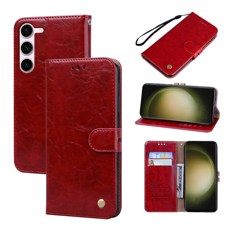 Oil Wax Texture Leather Phone Case, For Samsung Galaxy A05, For Samsung Galaxy A24 4G, For Samsung Galaxy A14 4G / 5G, For Samsung Galaxy A34 5G, For Samsung Galaxy A54 5G, For Samsung Galaxy A04E, For Samsung Galaxy S23 Ultra 5G�����������������������...