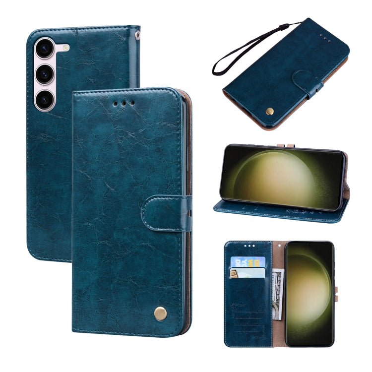 Oil Wax Texture Leather Phone Case, For Samsung Galaxy A05, For Samsung Galaxy A24 4G, For Samsung Galaxy A14 4G / 5G, For Samsung Galaxy A34 5G, For Samsung Galaxy A54 5G, For Samsung Galaxy A04E, For Samsung Galaxy S23 Ultra 5G�����������������������...