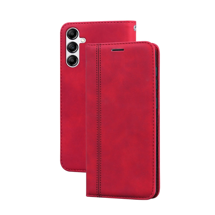 Frosted Business Magnetic Horizontal Flip PU Phone Case, ForSamsung Galaxy S24 Ultra, For Samsung Galaxy S24+, For Samsung Galaxy S24, For Samsung Galaxy A05, For Samsung Galaxy A24 4G, For Samsung Galaxy A14 4G / 5G, For Samsung Galaxy A34 5G���������...