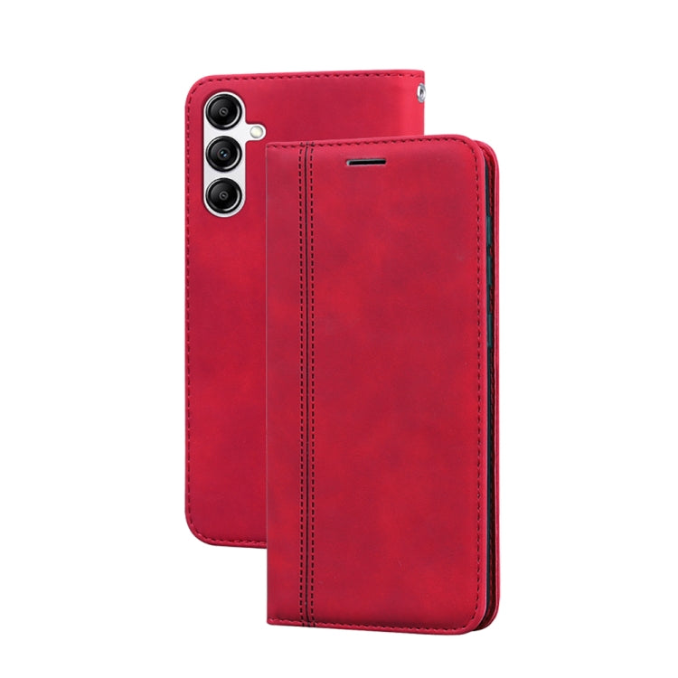 Frosted Business Magnetic Horizontal Flip PU Phone Case, ForSamsung Galaxy S24 Ultra, For Samsung Galaxy S24+, For Samsung Galaxy S24, For Samsung Galaxy A05, For Samsung Galaxy A24 4G, For Samsung Galaxy A14 4G / 5G, For Samsung Galaxy A34 5G���������...