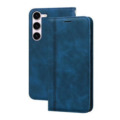 Frosted Business Magnetic Horizontal Flip PU Phone Case, For Samsung Galaxy S23 Ultra 5G, For Samsung Galaxy S23+ 5G, For Samsung Galaxy S23 5G, For Samsung Galaxy A03s