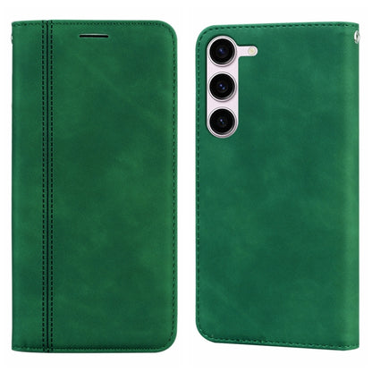 Frosted Business Magnetic Horizontal Flip PU Phone Case, ForSamsung Galaxy S24 Ultra, For Samsung Galaxy S24+, For Samsung Galaxy S24, For Samsung Galaxy A05, For Samsung Galaxy A24 4G, For Samsung Galaxy A14 4G / 5G, For Samsung Galaxy A34 5G���������...