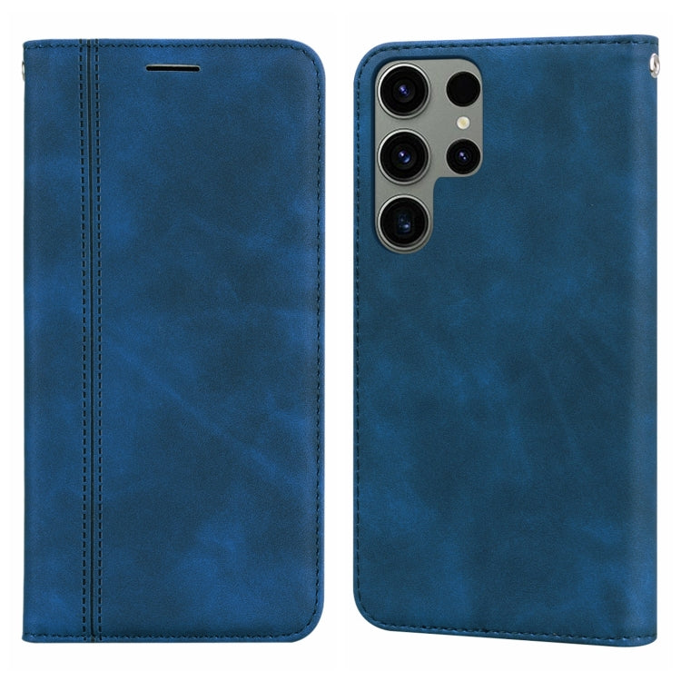 Frosted Business Magnetic Horizontal Flip PU Phone Case, ForSamsung Galaxy S24 Ultra, For Samsung Galaxy S24+, For Samsung Galaxy S24, For Samsung Galaxy A05, For Samsung Galaxy A24 4G, For Samsung Galaxy A14 4G / 5G, For Samsung Galaxy A34 5G���������...