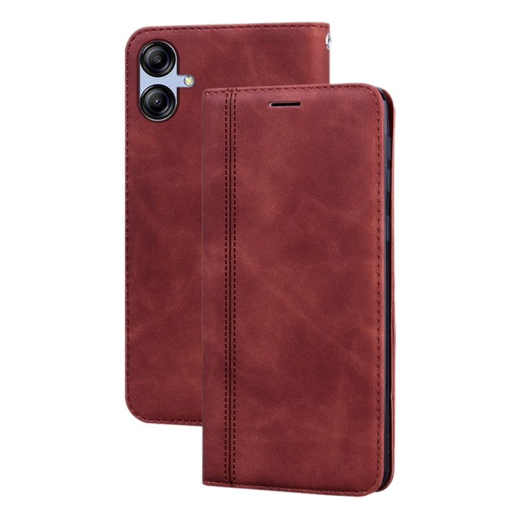 Frosted Business Magnetic Horizontal Flip PU Phone Case, ForSamsung Galaxy S24 Ultra, For Samsung Galaxy S24+, For Samsung Galaxy S24, For Samsung Galaxy A05, For Samsung Galaxy A24 4G, For Samsung Galaxy A14 4G / 5G, For Samsung Galaxy A34 5G���������...