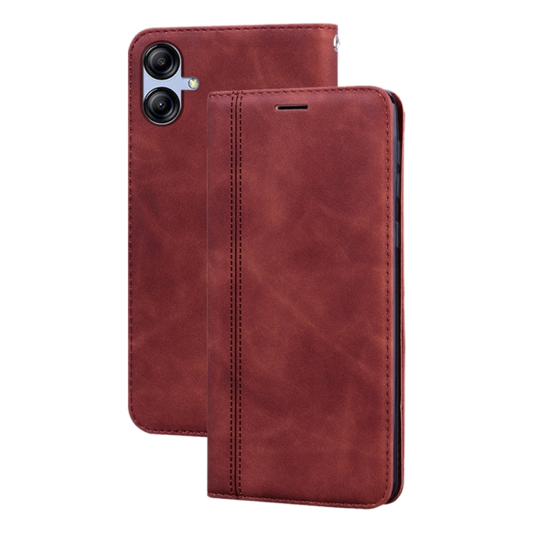 Frosted Business Magnetic Horizontal Flip PU Phone Case, ForSamsung Galaxy S24 Ultra, For Samsung Galaxy S24+, For Samsung Galaxy S24, For Samsung Galaxy A05, For Samsung Galaxy A24 4G, For Samsung Galaxy A14 4G / 5G, For Samsung Galaxy A34 5G���������...