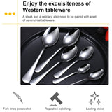 Stainless Steel Knife Fork Western Tableware