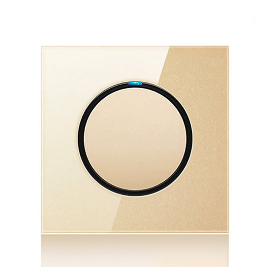86mm Round LED Tempered Glass Switch Panel, Gold Round Glass, One Open Dual Control, Two Billing Control, Two Open Dual Control, Three Billing Control, Three Open Dual Control, Four Billing Control, Four Open Dual Control, One Open Multiple Control����...