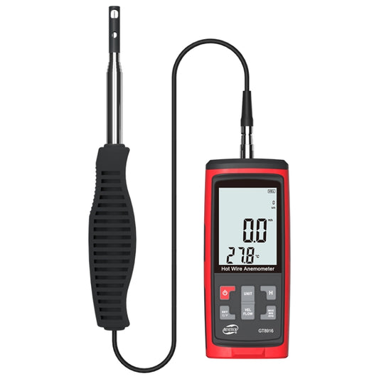 مقياس سرعة الرياح الرقمي المحمول بشاشة LCD GT8616 من بينيتك، مقياس سرعة الرياح GT8616 من بينيتك