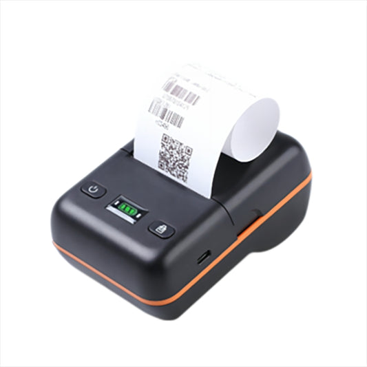 طابعة ملصقات حرارية BT-58L مقاس 58 مم مزودة بمنفذ USB وبلوتوث، قابس الاتحاد الأوروبي، قابس الولايات المتحدة