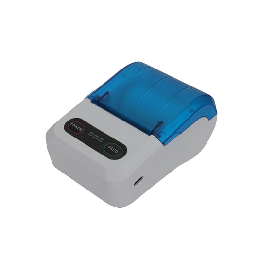 طابعة حرارية محمولة BT-583 مقاس 58 مم بمنفذ USB-C/Type-C + بلوتوث، قابس الاتحاد الأوروبي، قابس الولايات المتحدة