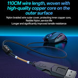 Yesido KB20 USB 7200DPI RGB Wired Mouse