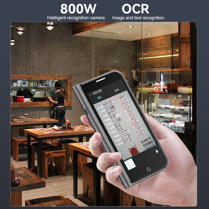 A70 5.0 inch HD Touch Screen Smart AI Translator 139 Languages with Offline Translation / Photo Translation