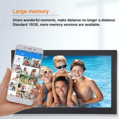 XCLT2150 21.5 inch IPS Screen WiFi Digital Cloud Photo Frame Wall Mounted LED Advertising Machine, US Plug, UK Plug, EU Plug, AU Plug