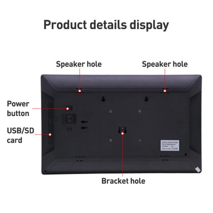 XCLT-1730 17.3 inch LED HD Screen WIFI Cloud Photo Frame with Stand, AU Plug, US Plug, EU Plug, UK Plug