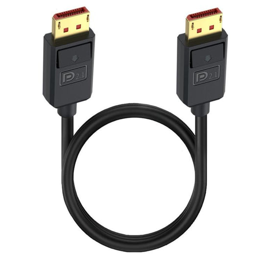 كابل تمديد DisplayPort بسرعة 52 جيجابت في الثانية و16 كيلوبت في الثانية وتردد 30 هرتز، الطول: 50 سم، من DP2.1 إلى DP2.1 مستقيم، من DP2.1 إلى DP2.1 كوع علوي، من DP2.1 إلى DP2.1 كوع سفلي، من DP2.1 إلى DP2.1 كوع أيسر، من DP2.1 إلى DP2.1 كوع أيمن