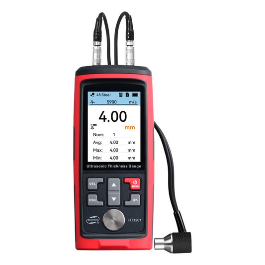 BENETECH GT1201 Ultrasonic Thickness Meter Tester Gauge, Measure Range: 1.0-300mm, GT1201