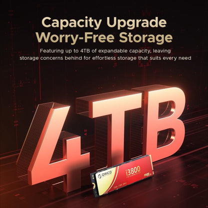 ORICO-i3800 M.2 NVME 2280 SSD، 1 تيرابايت، 2 تيرابايت