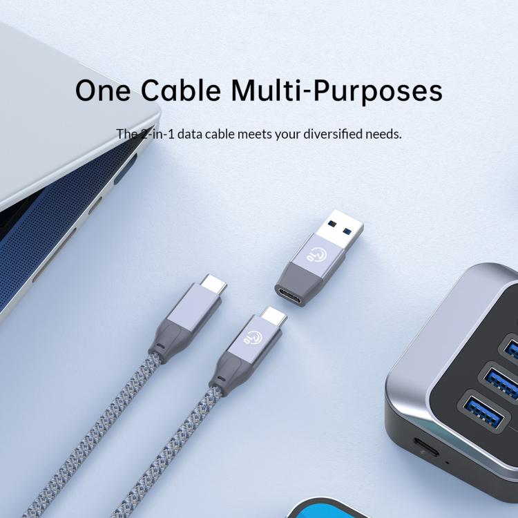 موزع إرساء ORICO M3U3-4A 4 في 1 من النوع C إلى USB 3.2، M3U3-4A