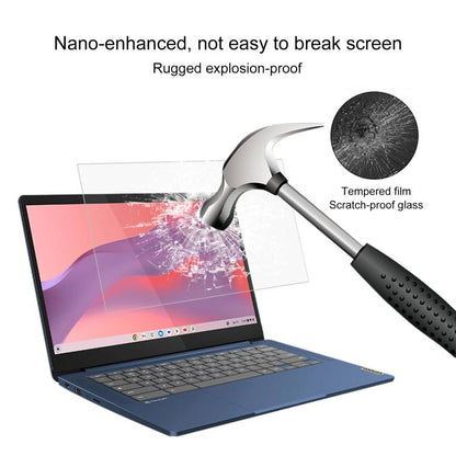 9H 0.3mm Explosion-proof Tempered Glass Film, For Lenovo IdeaPad Slim 3 Gen10 14, For Lenovo IdeaPad Slim 5 Light 14, For Lenovo Chromebook 100e 11.6, For Lenovo IdeaPad Slim 5 Light 13.3, For Lenovo Chromebook Plus 14, For Lenovo IdeaPad Slim 3 Gen8 1...