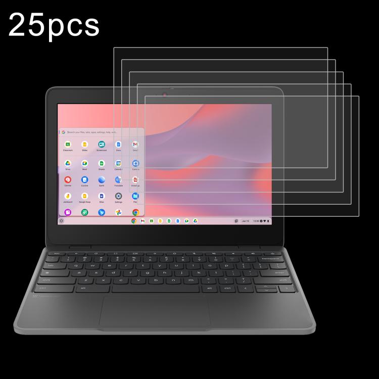 25pcs 9H 0.3mm Explosion-proof Tempered Glass Film, For Lenovo IdeaPad Slim 3 Gen10 14, For Lenovo IdeaPad Slim 5 Light 14, For Lenovo Chromebook 100e 11.6, For Lenovo IdeaPad Slim 5 Light 13.3, For Lenovo Chromebook Plus 14����������������������������...