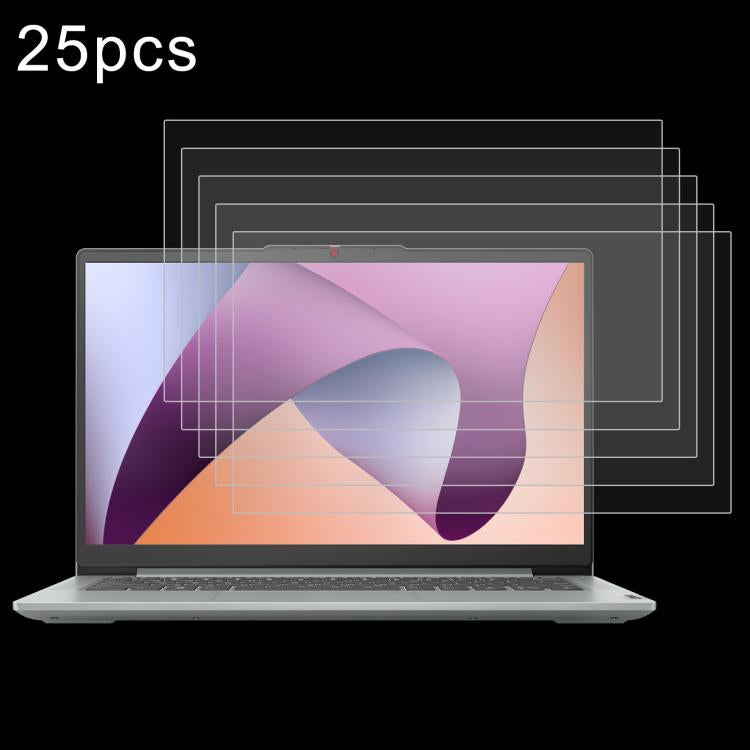 25pcs 9H 0.3mm Explosion-proof Tempered Glass Film, For Lenovo IdeaPad Slim 3 Gen10 14, For Lenovo IdeaPad Slim 5 Light 14, For Lenovo Chromebook 100e 11.6, For Lenovo IdeaPad Slim 5 Light 13.3, For Lenovo Chromebook Plus 14����������������������������...