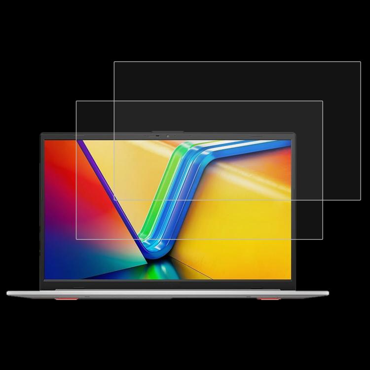 2pcs 9H 0.3mm Explosion-proof Tempered Glass Film, For ASUS Vivobook Go 14 / E1404FA 14, For ASUS Zenbook 14 OLED / UX3405MA 14, For ASUS TUF Gaming A15 FA507NVR 15.6, For ASUS Vivobook 15 M1502YA 15.6, For ASUS Vivobook Go 15 E1504FA 15.6