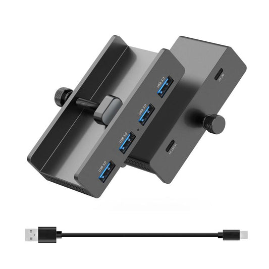 ORICO HCL-4A-Pro Aluminum Alloy 4-port USB3.0 Clamp Hub, HCL-4A-Pro