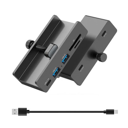 ORICO HCL-2A1CTS-Pro Aluminum Alloy 5-port USB3.0 Clamp Hub, HCL-2A1CTS-Pro
