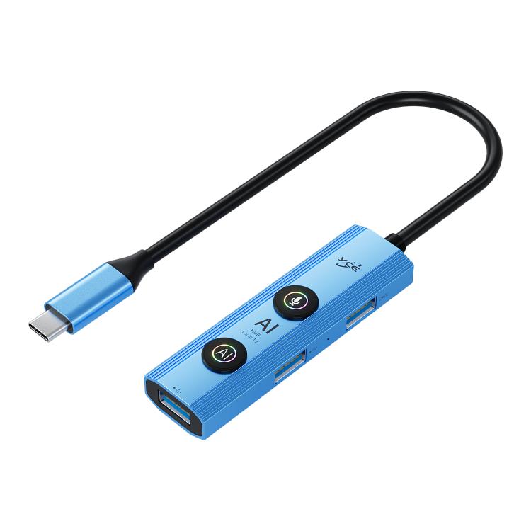 YCE V295 5 in 1 USB-C / Type-C HUB Adapter AI Docking Station, V295