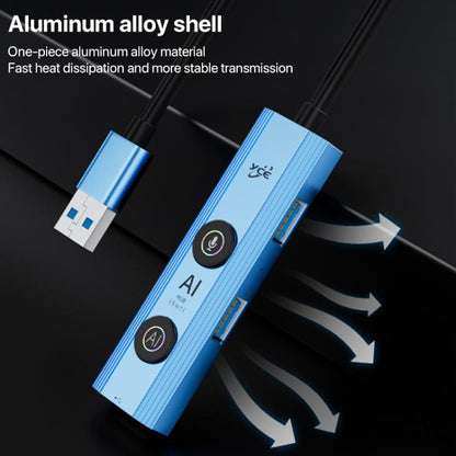 YCE V295A 5 in 1 USB3.0 HUB Adapter AI Docking Station, V295A