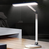 Smart Voice Control Five Brightness AA-Grade Eye Protection LED Desk lamp(White)
