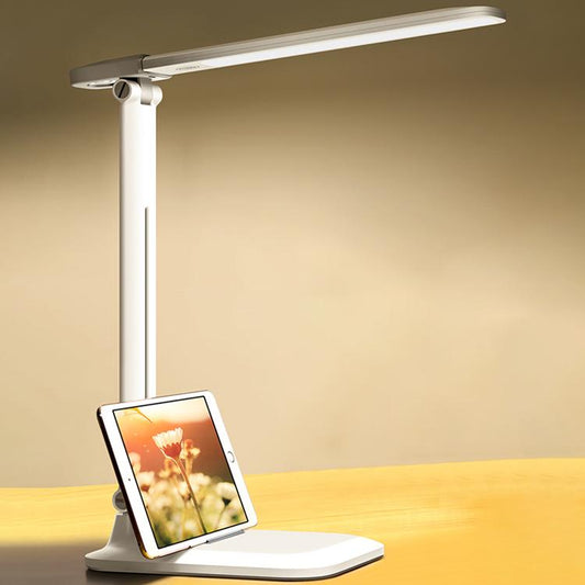 LED Magnetic Wall Mounted Light USB Charging Student Smart Desk Lamp(White)